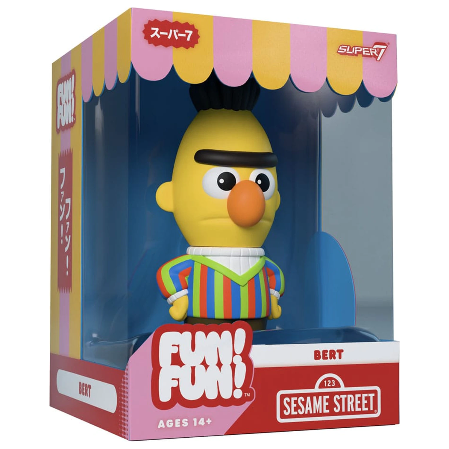 Sesame Street FUN! FUN! Vinyl Figur Welle 02 Bert 13 cm Produktfoto