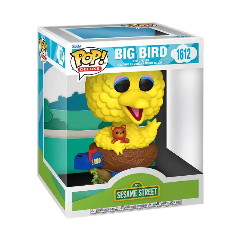 Sesamstraße Funko POP! Deluxe Vinyl Figur Big Bird in Nest 17 cm termékfotó