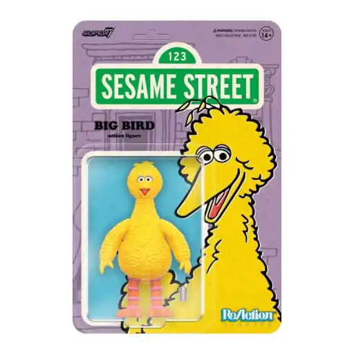 Sesamstraße ReAction Actionfigur Wave 03 Bibo 10 cm termékfotó