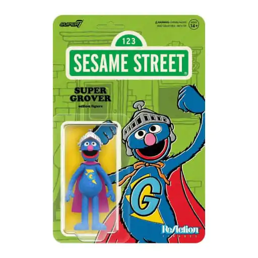 Sesamstraße ReAction Actionfigur Wave 03 Super Grobian 10 cm termékfotó