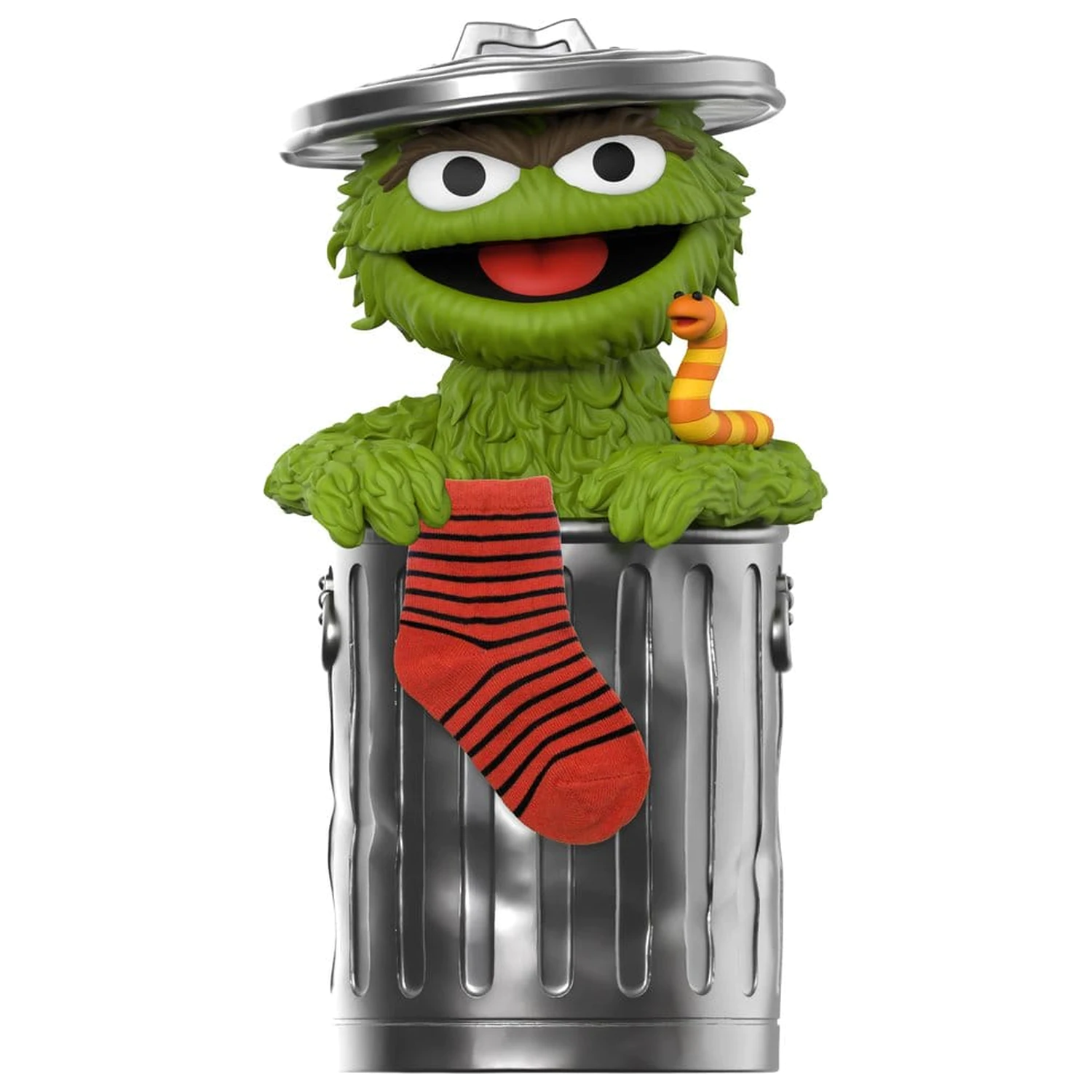 Sesame Street SuperSize Vinyl Figur Oscar The Grouch Produktfoto