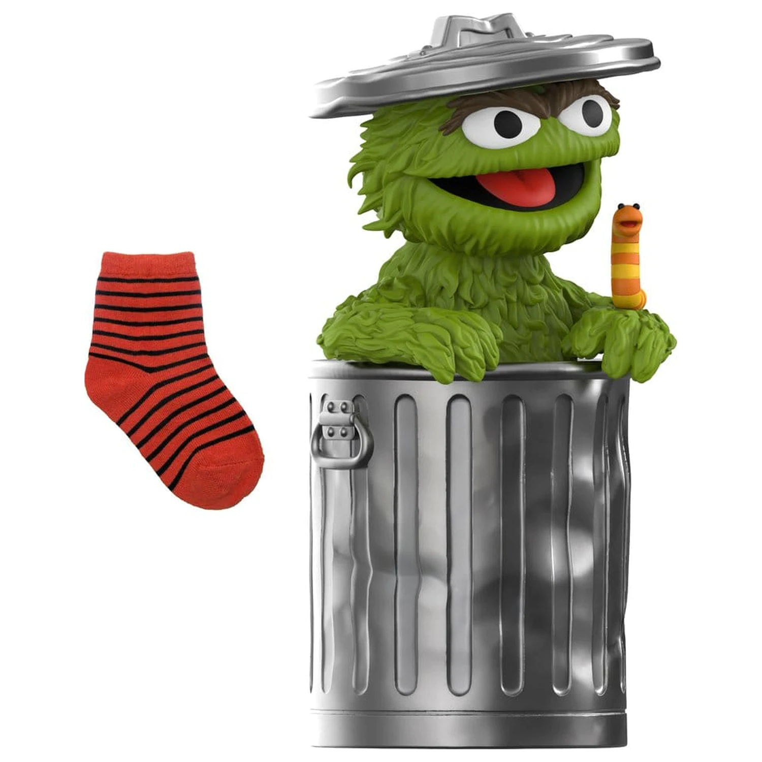 Sesame Street SuperSize Vinyl Figur Oscar The Grouch Produktfoto