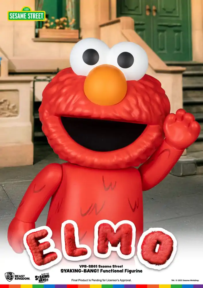 Sesame Street Syaking Bang Vinyl Sparschwein Elmo 47 cm Produktfoto