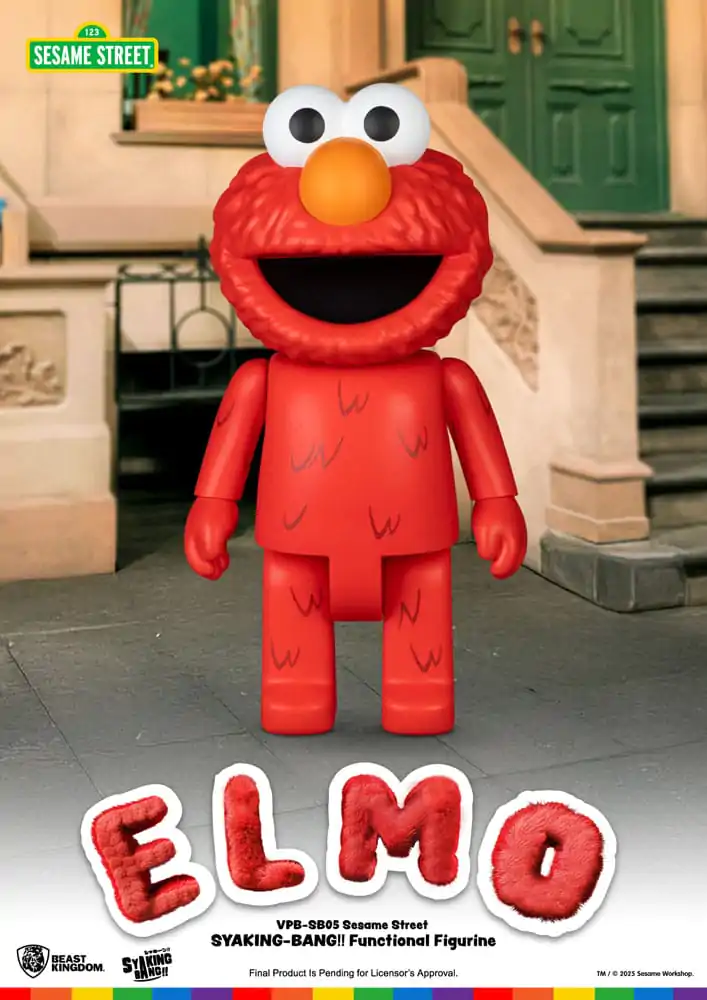 Sesame Street Syaking Bang Vinyl Sparschwein Elmo 47 cm Produktfoto
