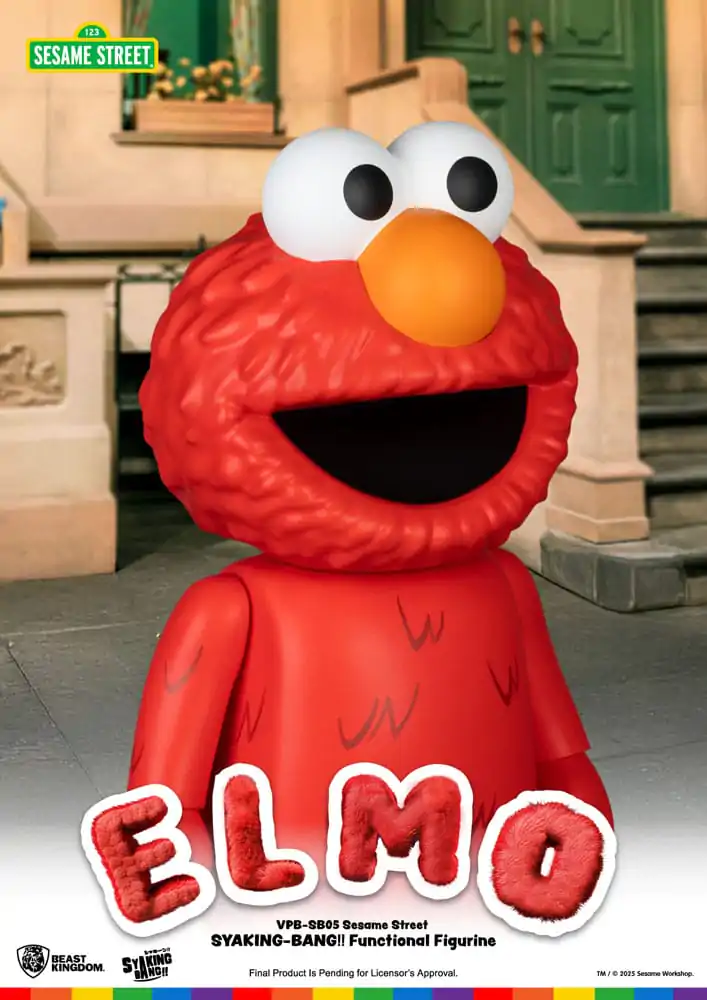 Sesame Street Syaking Bang Vinyl Sparschwein Elmo 47 cm Produktfoto