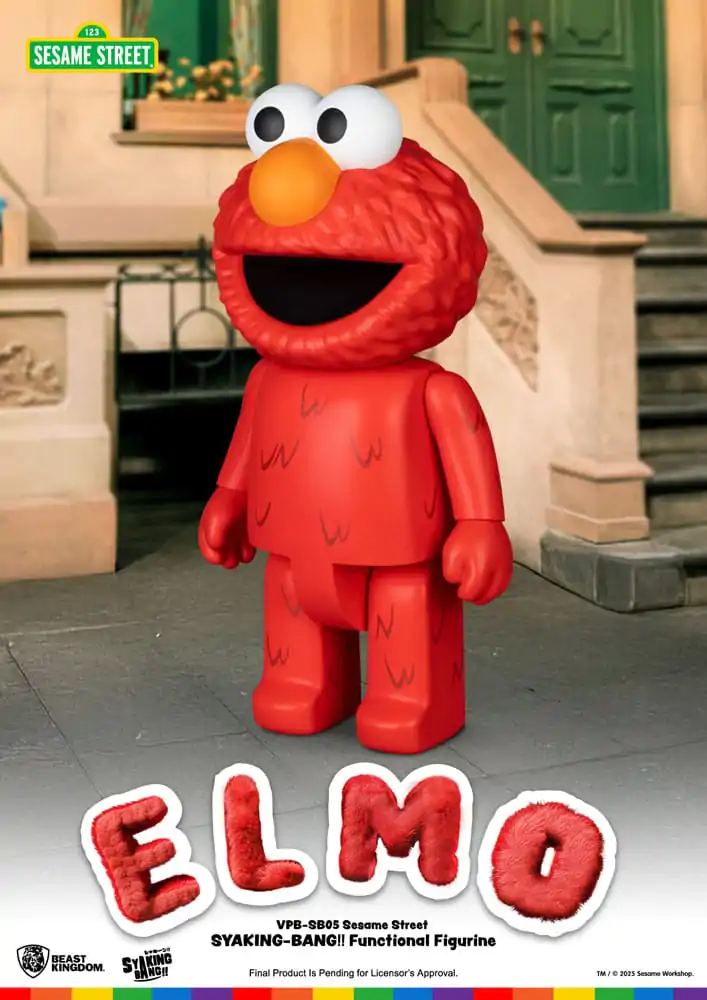 Sesame Street Syaking Bang Vinyl Sparschwein Elmo 47 cm Produktfoto