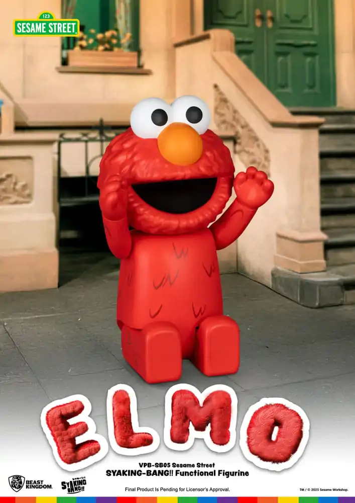 Sesame Street Syaking Bang Vinyl Sparschwein Elmo 47 cm Produktfoto