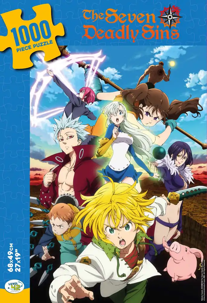 Seven Deadly Sins Puzzle Characters (1000 Teile) termékfotó