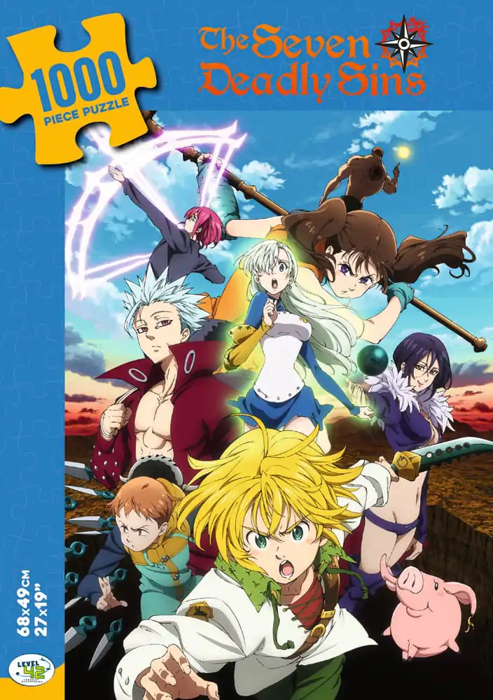 Seven Deadly Sins Puzzle Characters (1000 Teile) termékfotó