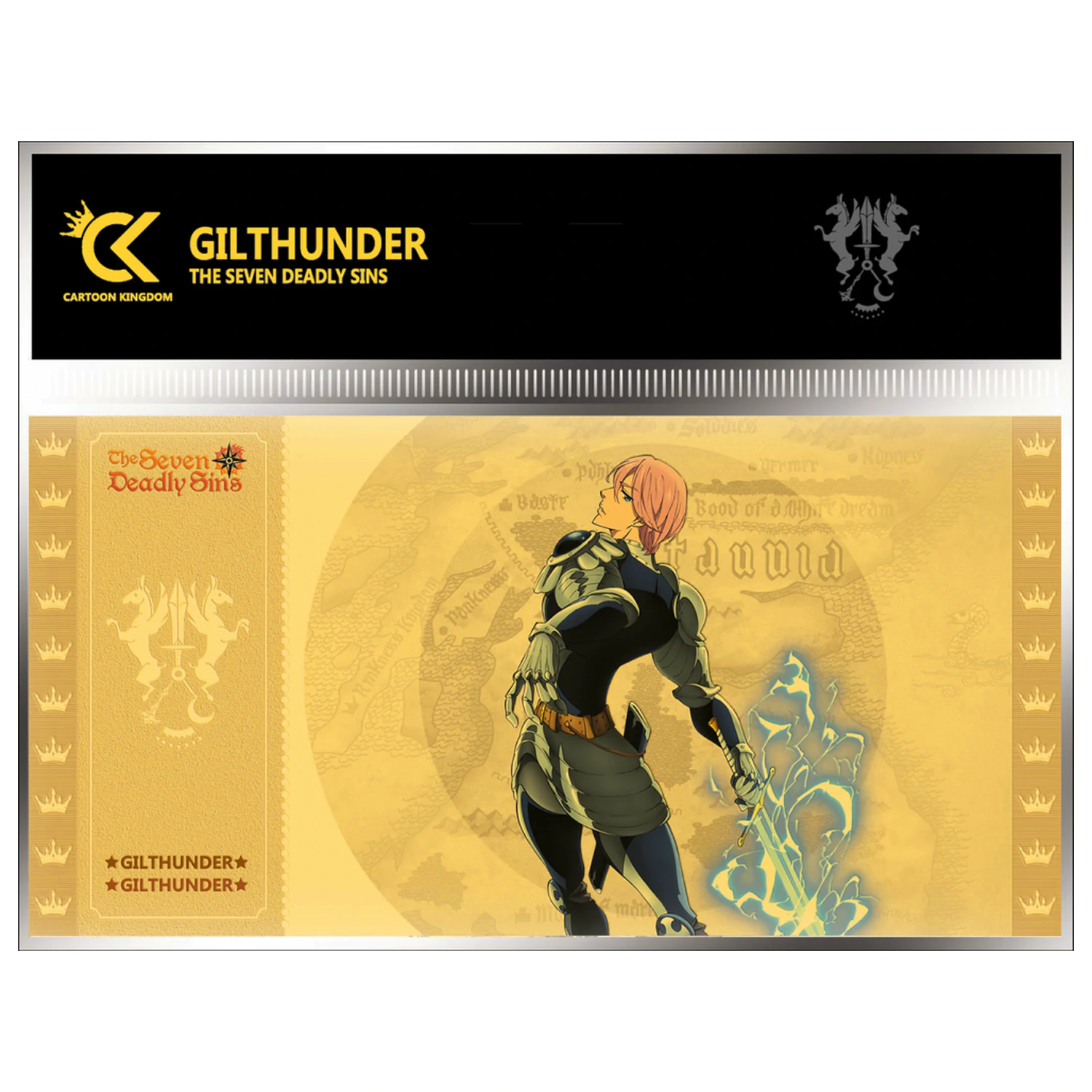 Seven Deadly Sins Gilthunder Golden Ticket Produktfoto
