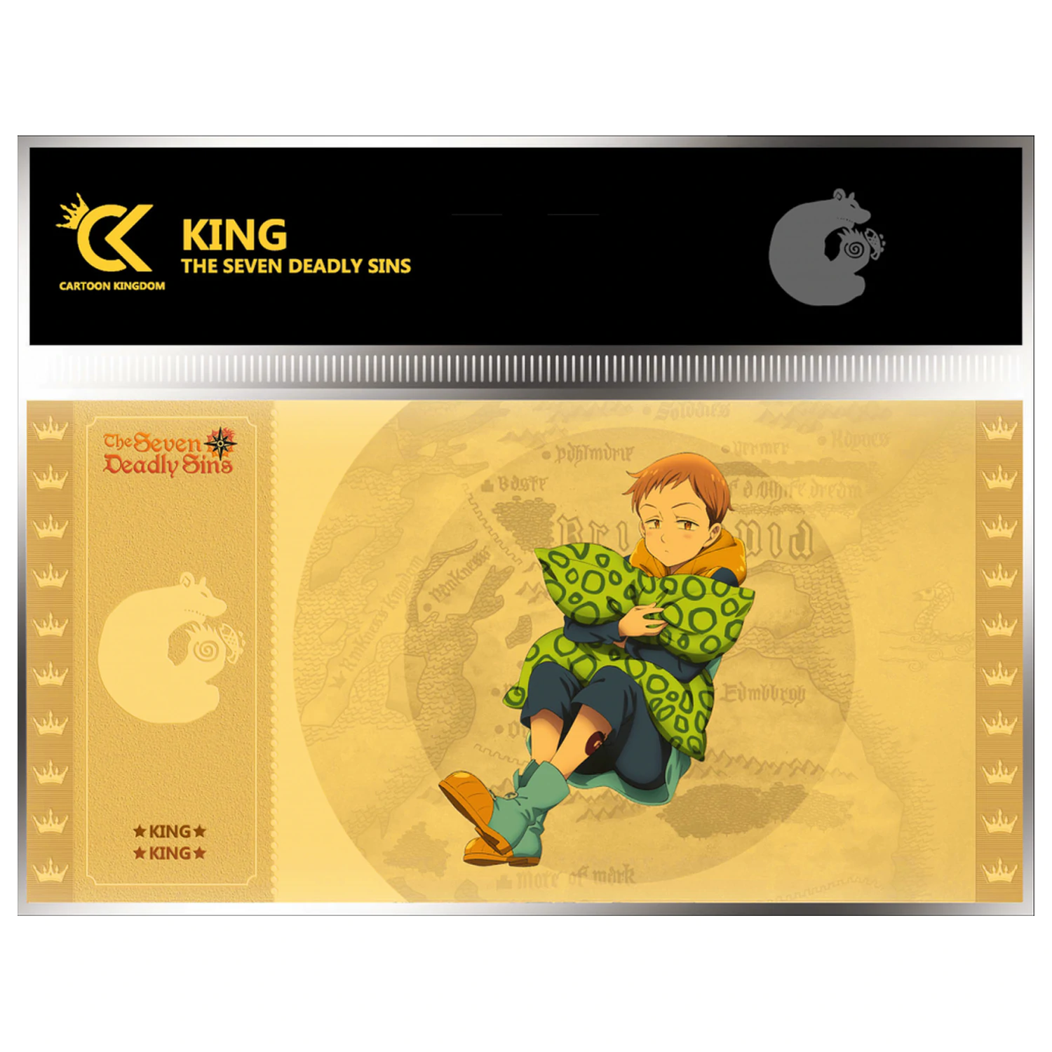 Seven Deadly Sins King Goldener Fahrschein Produktfoto