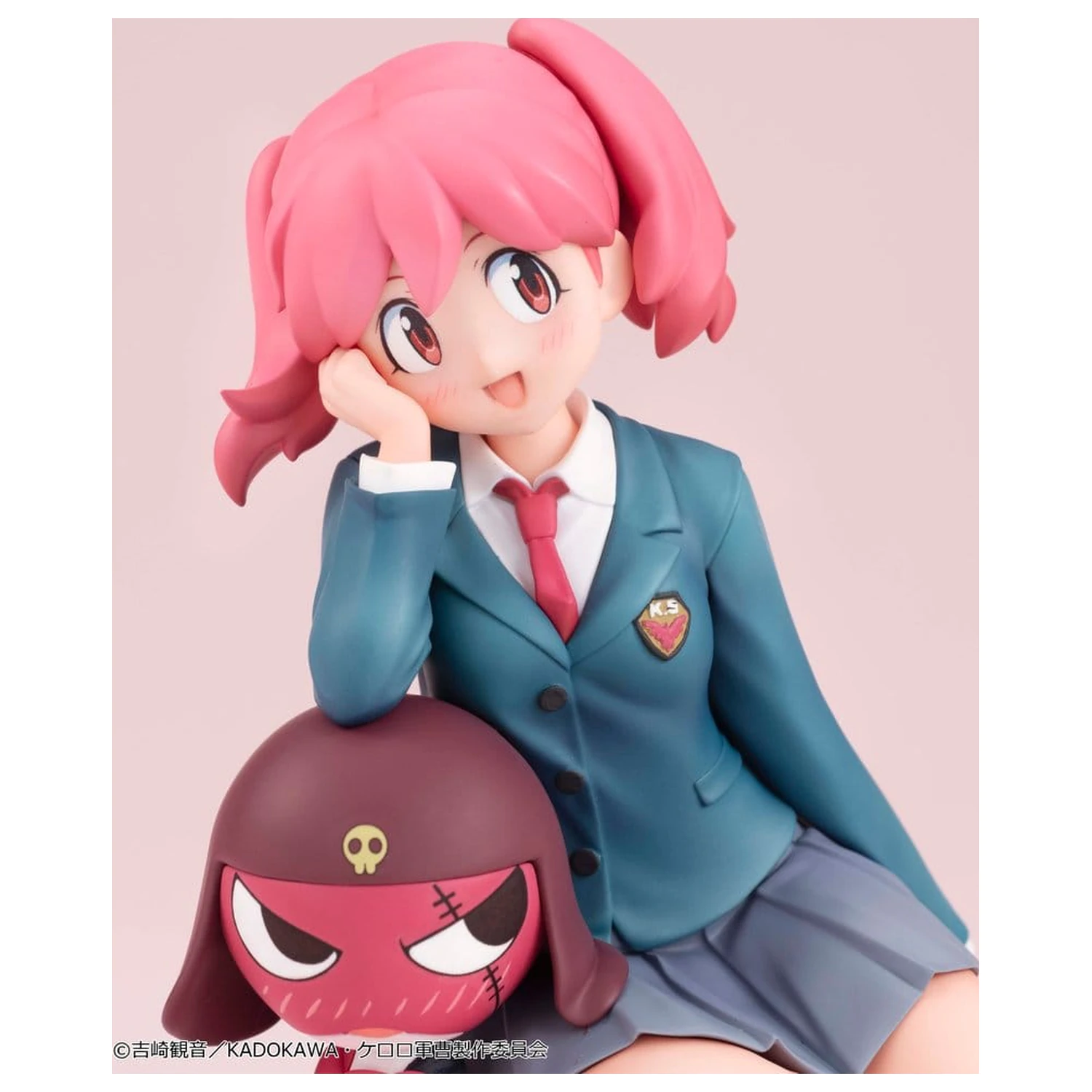 Sgt. Frog Melty Princess PVC Figur Natsumi & Giroro Handflächengröße 9 cm Produktfoto