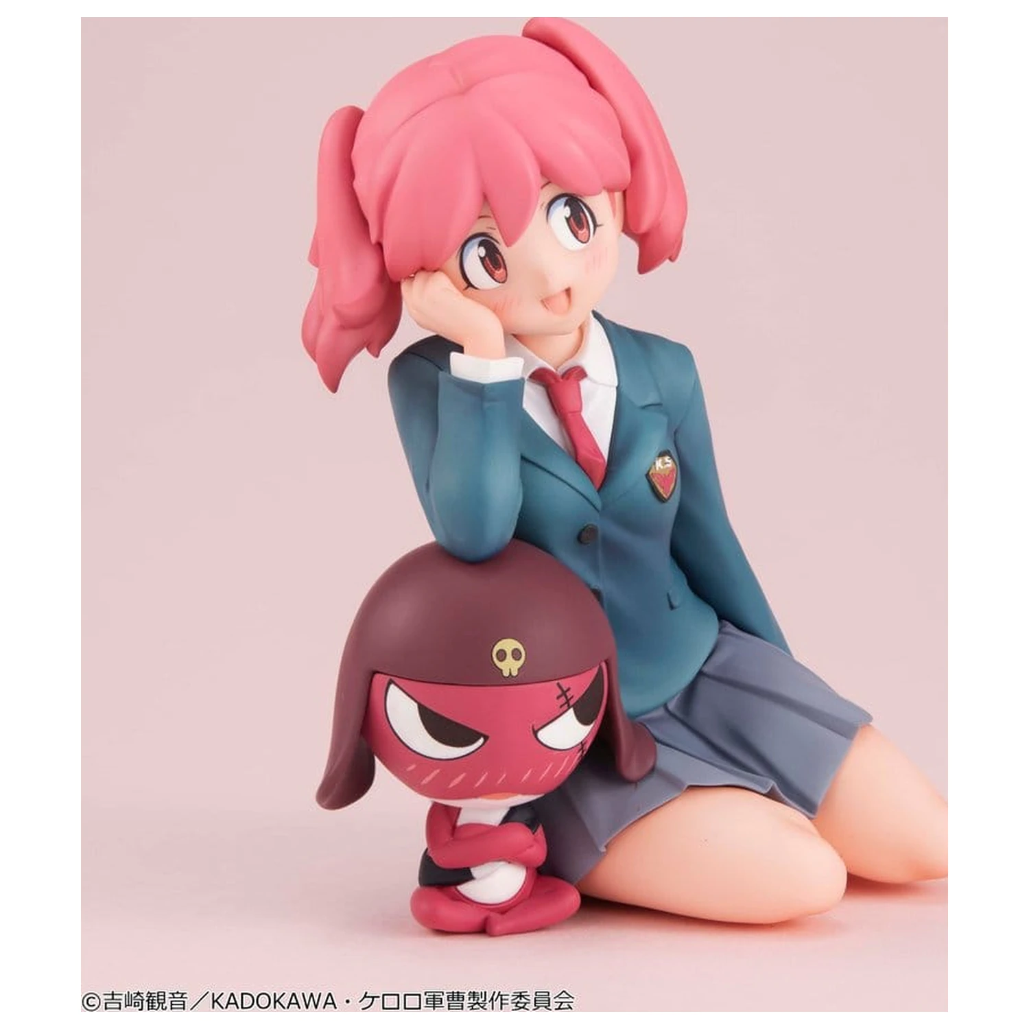 Sgt. Frog Melty Princess PVC Figur Natsumi & Giroro Handflächengröße 9 cm Produktfoto