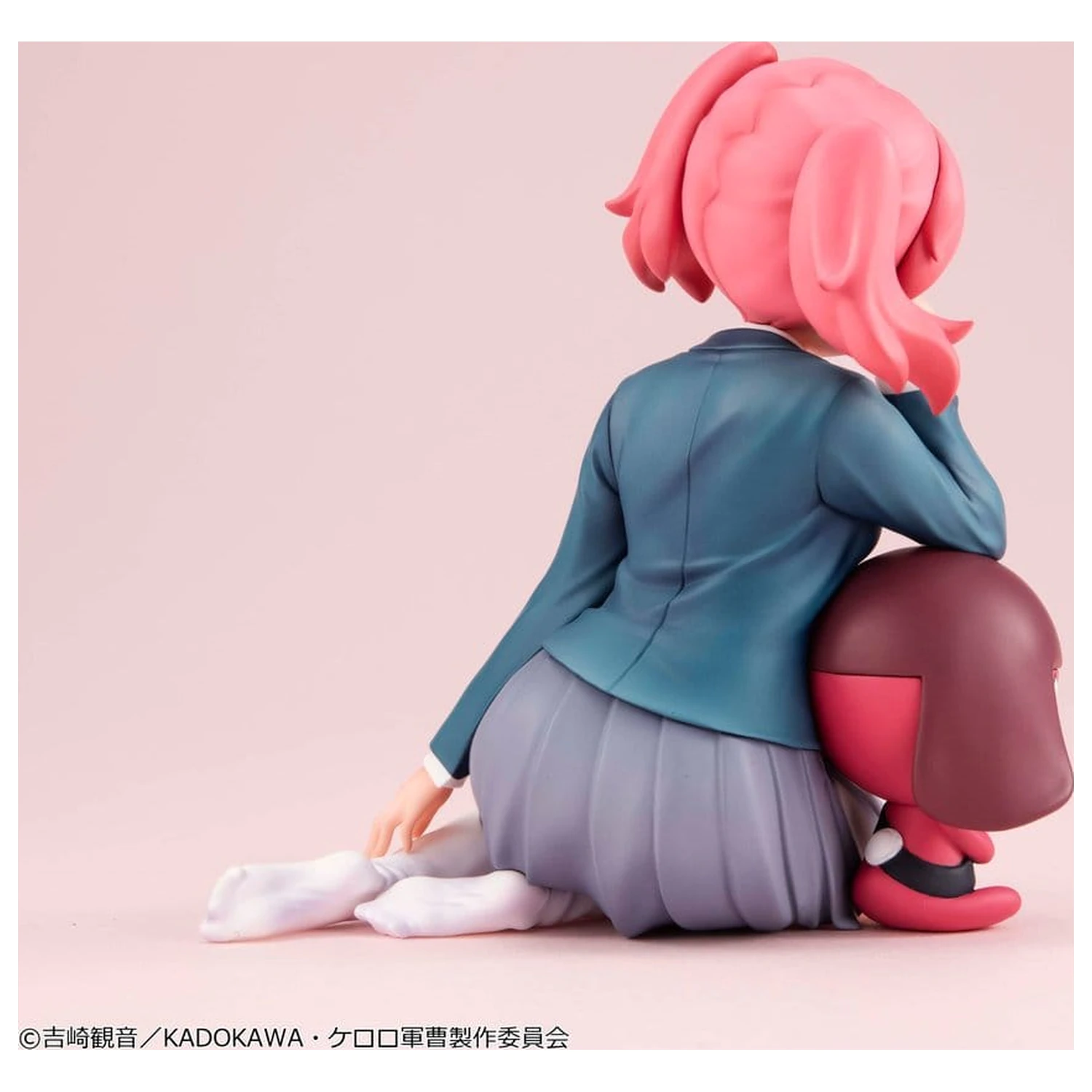 Sgt. Frog Melty Princess PVC Figur Natsumi & Giroro Handflächengröße 9 cm Produktfoto