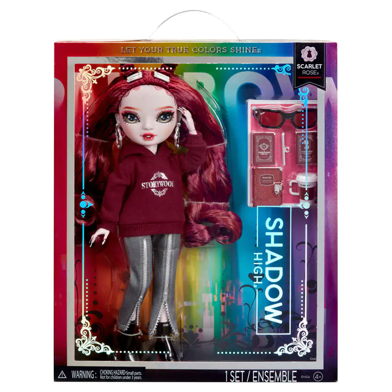 Shadow High Maroon Puppe 26cm Produktfoto