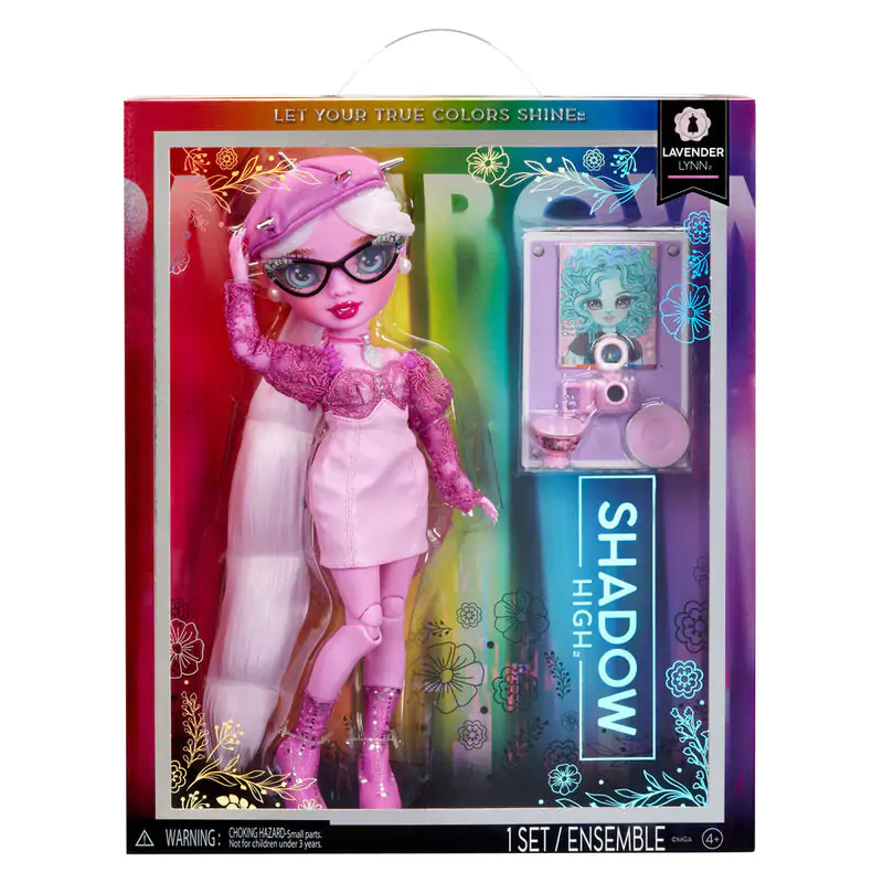 Shadow High Purple Puppe 26cm Produktfoto