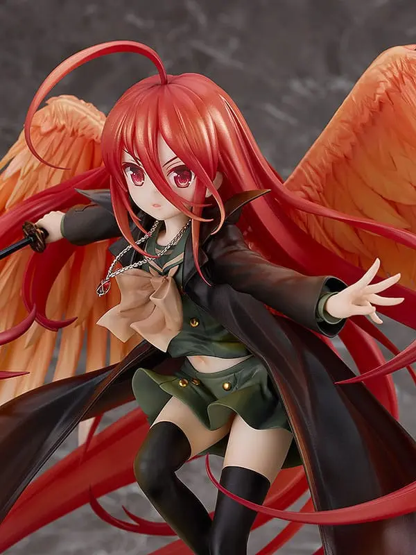 Shakugan no Shana PVC Statue 1/7 The Flame-Haired Burning-Eyed Hunter Shana 25 cm Produktfoto