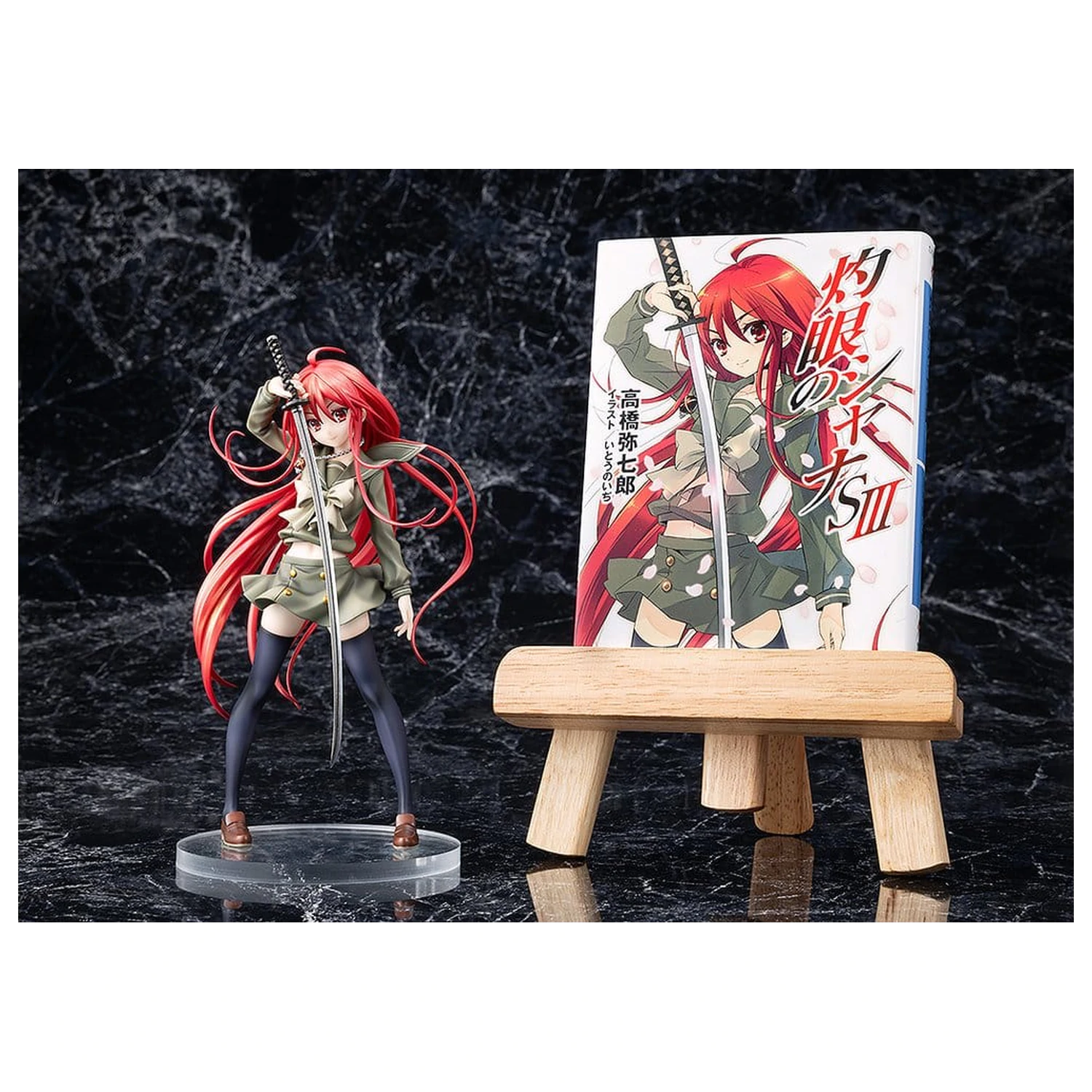 Shakugan no Shana PVC Figur Shana Light Novel Illustration von Noizi Ito 16 cm Produktfoto