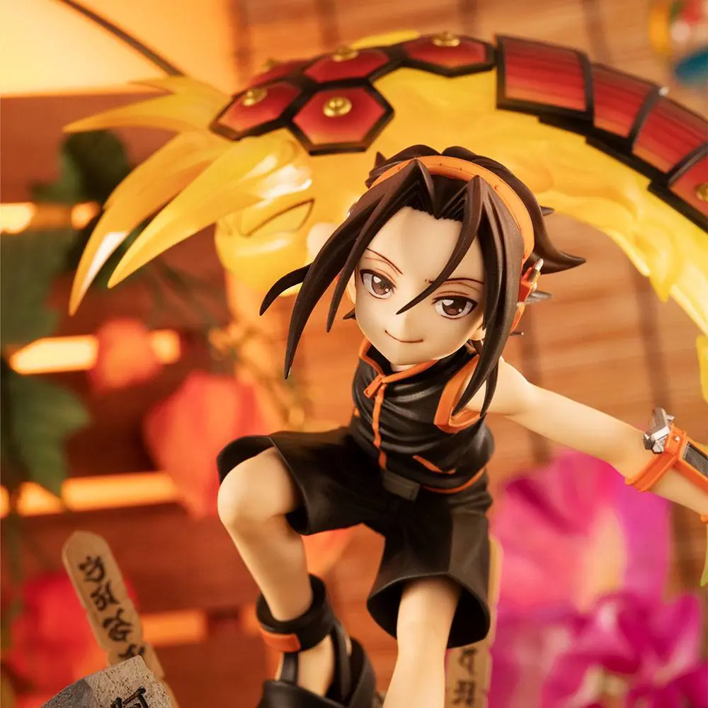 Shaman King Lucrea PVC Statue Yoh Asakura 18 cm Produktfoto