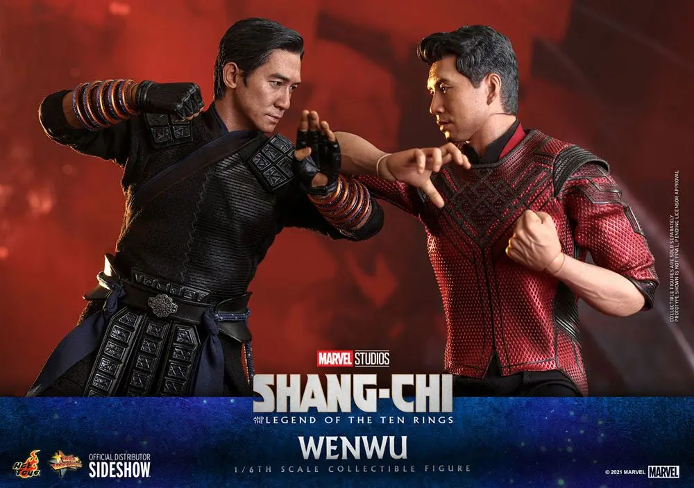 Shang-Chi and the Legend of the Ten Rings Movie Masterpiece Actionfigur 1/6 Wenwu 28 cm termékfotó