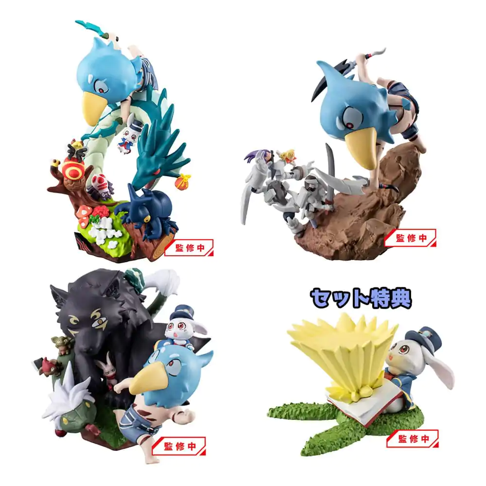 Shangri-La Frontier Petitrama EX Series Trading Figur 3-set Shangri-La Frontier vs Monster Diorama Collection set 11 cm (with gift) termékfotó