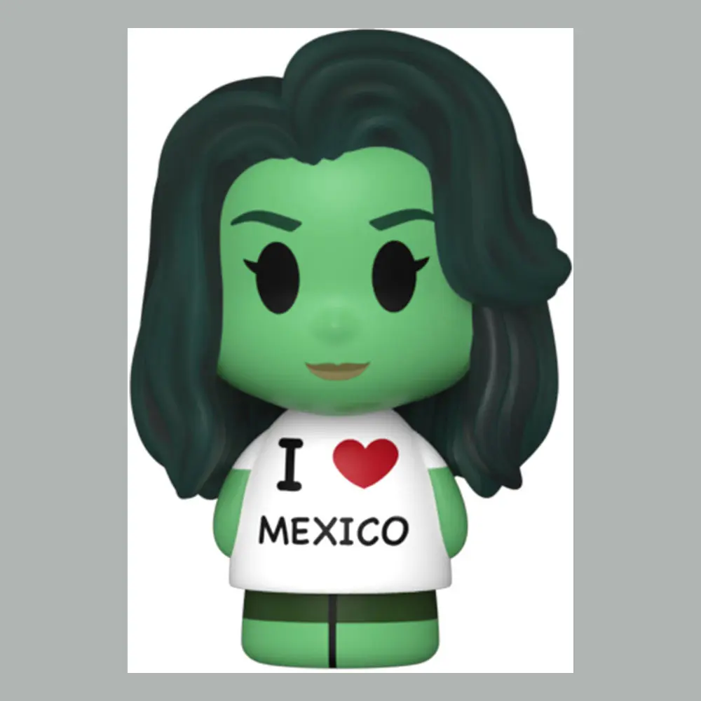 She-Hulk POP! Mini Moment Vinyl Figur Bar Scene 9 cm Produktfoto