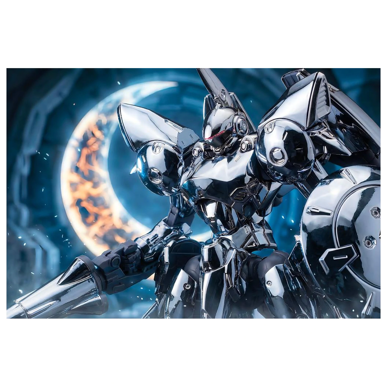 SHEIK MAINLAND Ultra Action Trooper Actaeon Silver Modellbausatz 1/144 Produktfoto