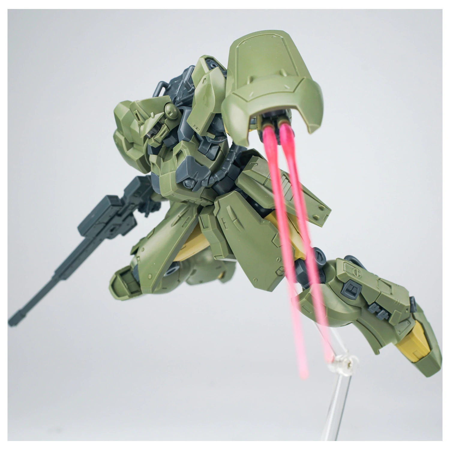 SHEIK MAINLAND Ultra Action Trooper Zabul (Green) Modellbausatz 1/144 Produktfoto