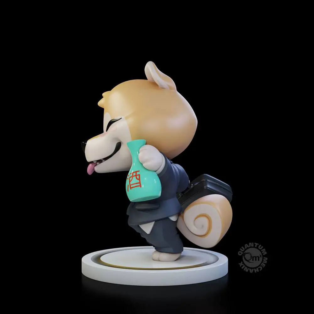 Shiba Inu Collection Qrew Art Premium Vinyl Figur Salaryman 10 cm Produktfoto