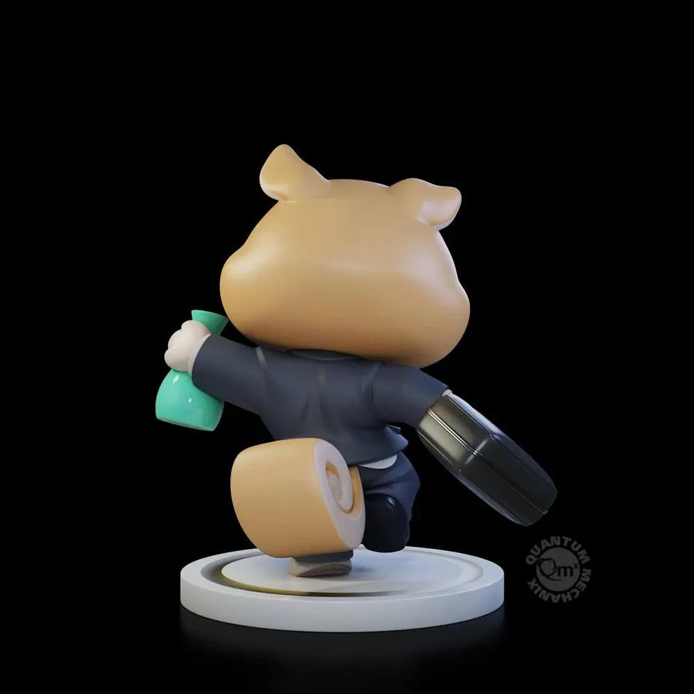 Shiba Inu Collection Qrew Art Premium Vinyl Figur Salaryman 10 cm Produktfoto