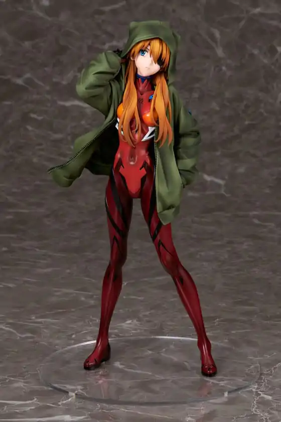 Shin Evangelion Movie PVC Statue 1/7 Shikinami Asuka Langley Hoodie Ver. 23 cm termékfotó