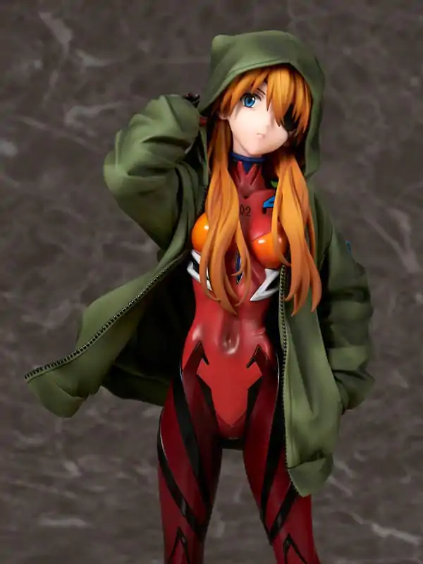 Shin Evangelion Movie PVC Statue 1/7 Shikinami Asuka Langley Hoodie Ver. 23 cm termékfotó