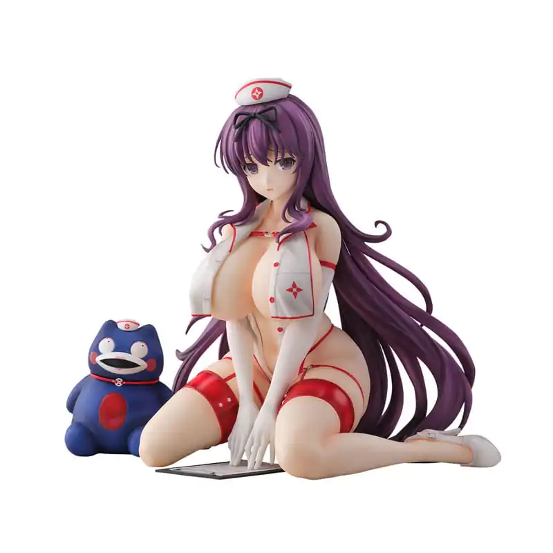 Shinobi Master Senran Kagura: New Link PVC Statue 1/4 Murasaki: Sexy Nurse Ver. 23 cm termékfotó