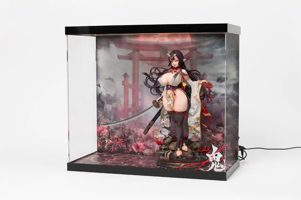 SHINSAI Acryl Display Case mit Beleuchtung Inbina Rasethuhime Saki 39 cm Produktfoto