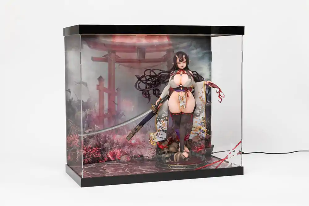 SHINSAI Acryl Display Case mit Beleuchtung Inbina Rasethuhime Saki 39 cm Produktfoto