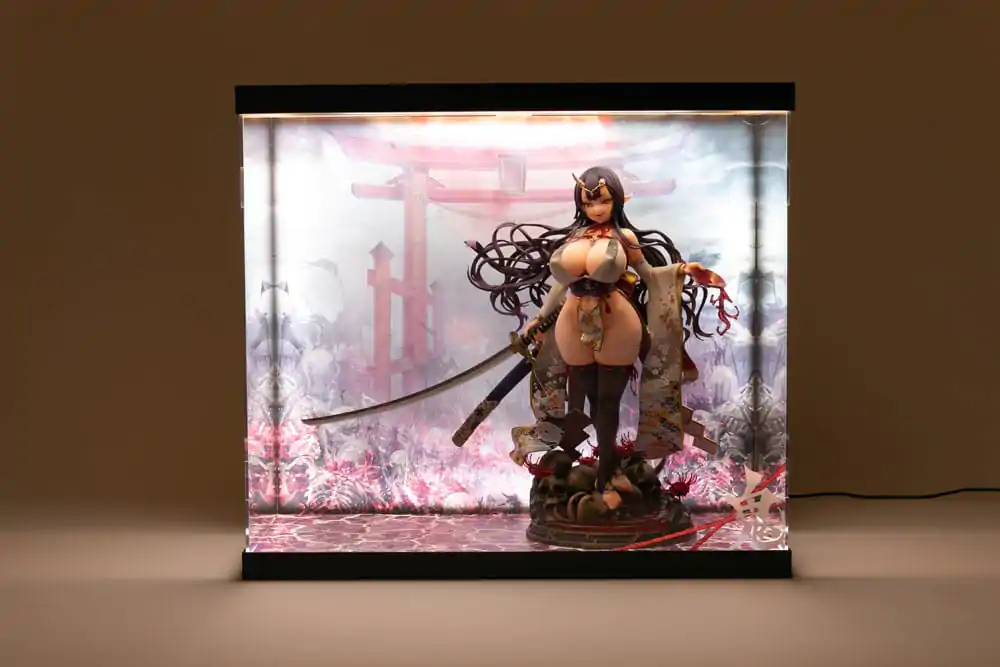 SHINSAI Acryl Display Case mit Beleuchtung Inbina Rasethuhime Saki 39 cm Produktfoto