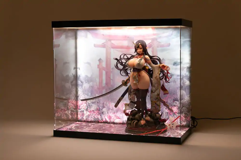 SHINSAI Acryl Display Case mit Beleuchtung Inbina Rasethuhime Saki 39 cm Produktfoto