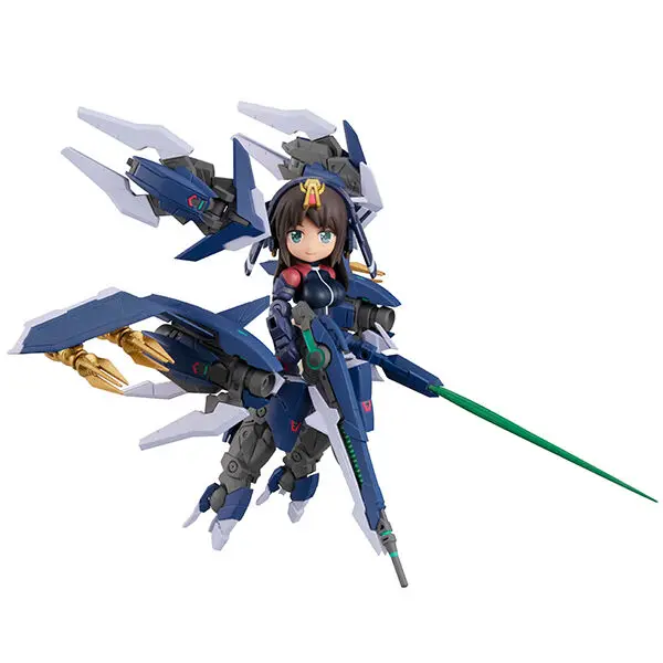 Alice Gear Aegis Desktop Army Actionfigur Shitara Kaneshiya Ver. Karwa Chauth 13 cm Produktfoto