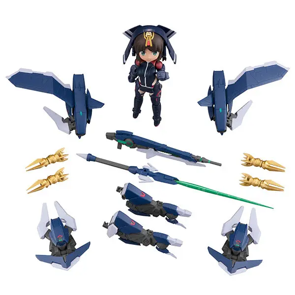 Alice Gear Aegis Desktop Army Actionfigur Shitara Kaneshiya Ver. Karwa Chauth 13 cm Produktfoto
