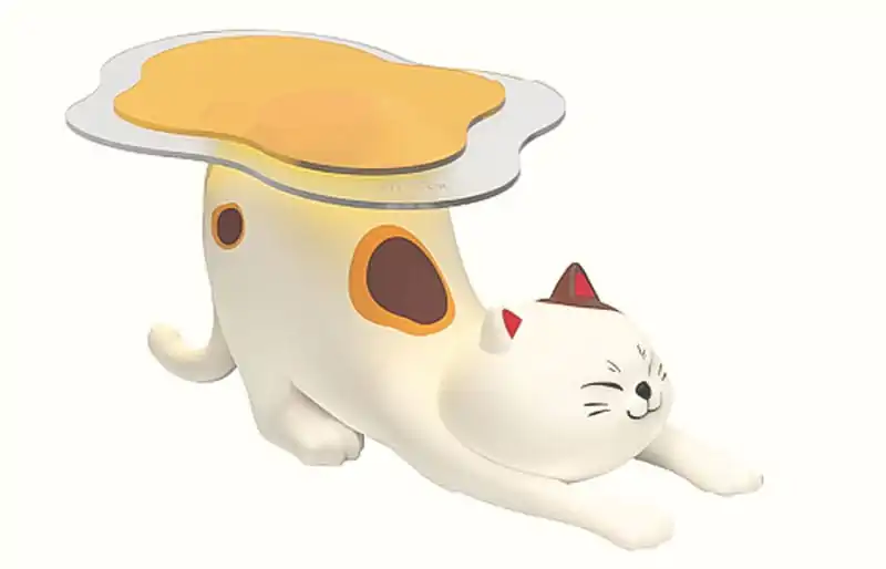 Shitaukeno Neko Figur Beckoning Cat 20 cm Produktfoto