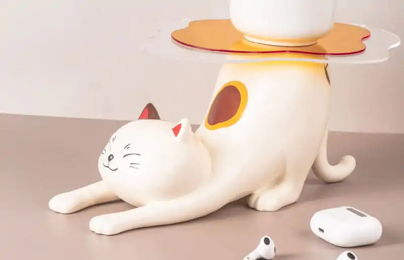 Shitaukeno Neko Figur Beckoning Cat 20 cm Produktfoto