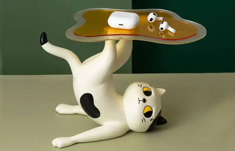 Shitaukeno Neko Figur Bicolor Cat 20 cm Produktfoto