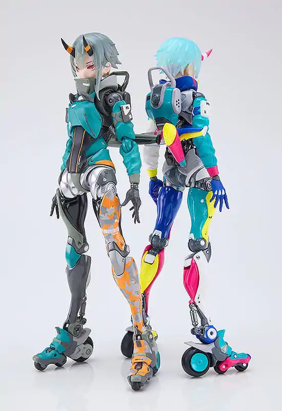 Shojo-Hatsudoki Diecast / PVC Actionfigur Motored Cyborg Runner SSX_155 Downtown Trek 17 cm Produktfoto