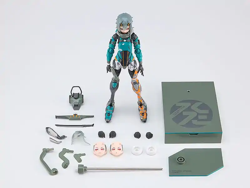 Shojo-Hatsudoki Diecast / PVC Actionfigur Motored Cyborg Runner SSX_155 Downtown Trek 17 cm Produktfoto