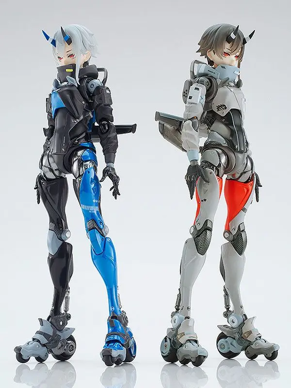 Shojo-Hatsudoki Diecast / PVC Actionfigur Motored Cyborg Runner SSX_155 Mandarin Surf 17 cm Produktfoto