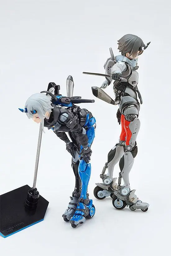 Shojo-Hatsudoki Diecast / PVC Actionfigur Motored Cyborg Runner SSX_155 Mandarin Surf 17 cm Produktfoto