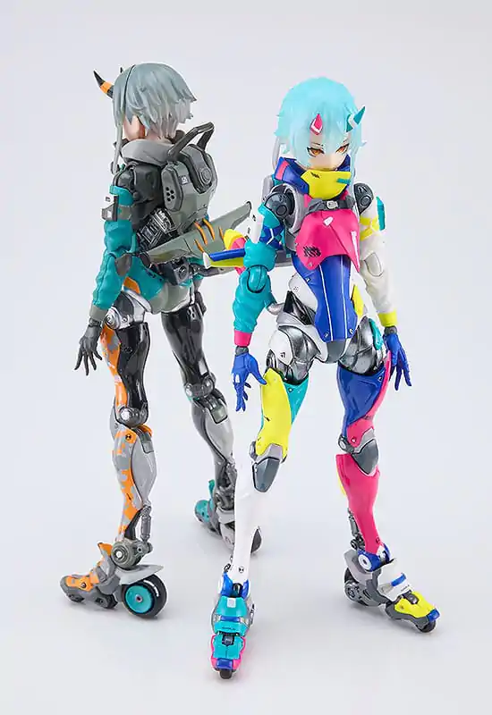 Shojo-Hatsudoki Diecast / PVC Actionfigur Motored Cyborg Runner SSX_155 Psychedelic Rush 17 cm Produktfoto