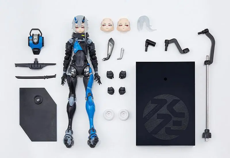 Shojo-Hatsudoki Diecast / PVC Actionfigur Motored Cyborg Runner SSX_155 Techno Azur 17 cm termékfotó