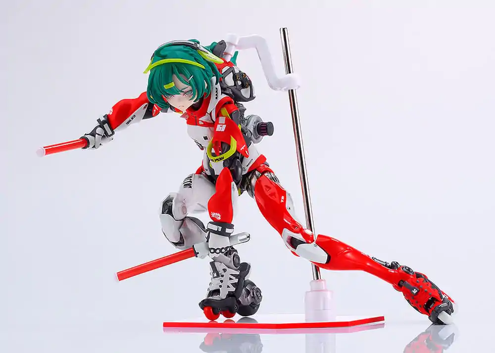 Shojo-Hatsudoki Actionfigur Motored Cyborg Runner SSX_155tb Turbo Acid 17 cm Produktfoto