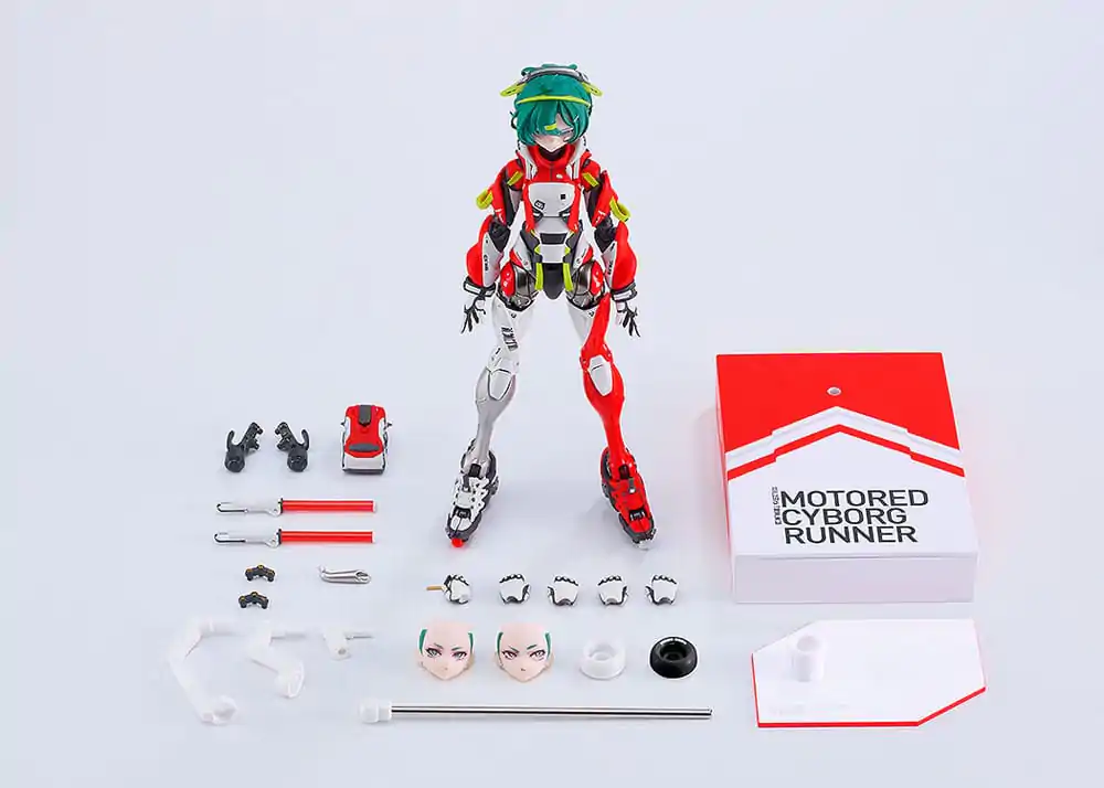 Shojo-Hatsudoki Actionfigur Motored Cyborg Runner SSX_155tb Turbo Acid 17 cm Produktfoto
